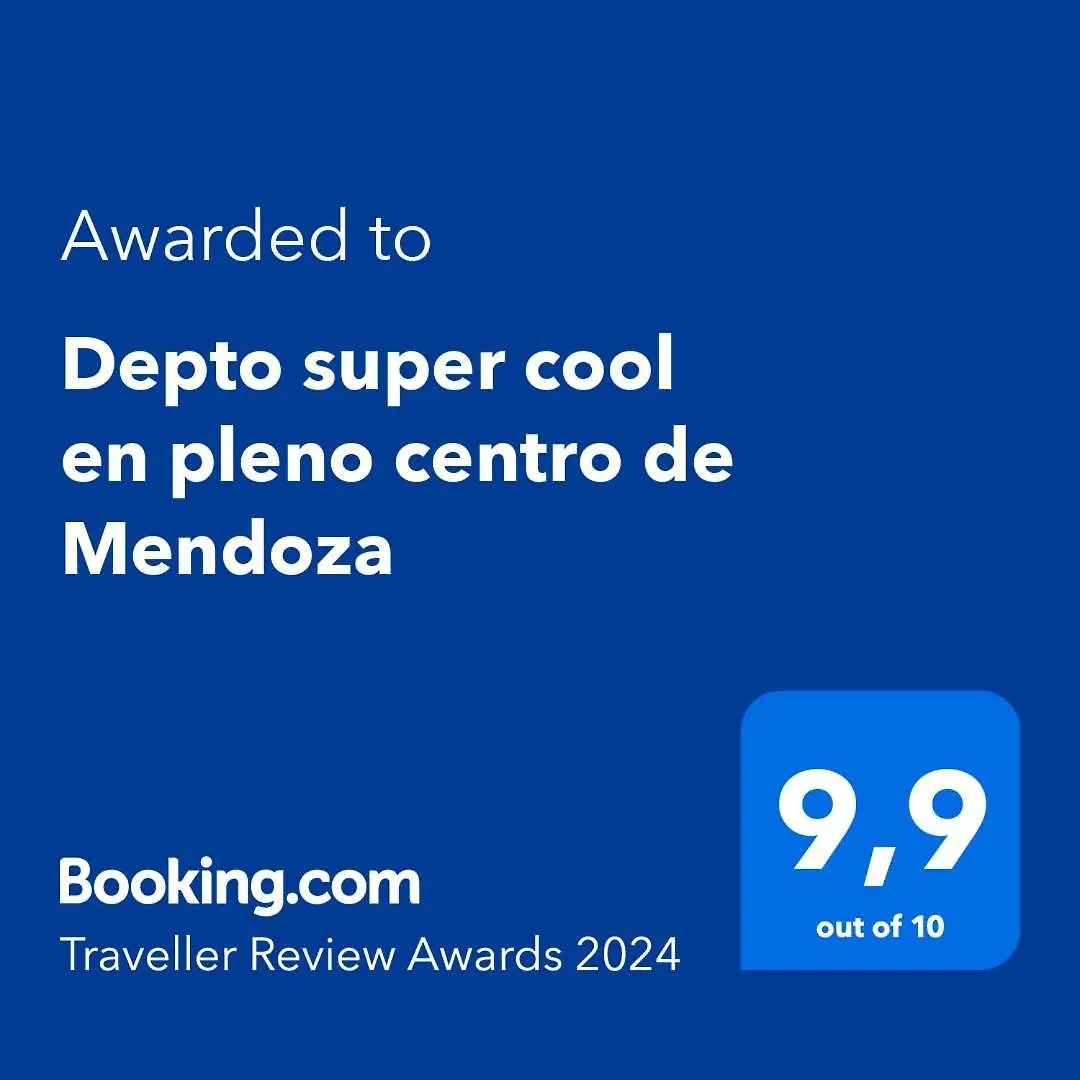 Depto Super Cool En Pleno Centro De Mendoza Apartment